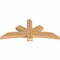 Ekena Millwork Alberta Smooth Timber Gable Bracket, Western Red Cedar, 60"W x 27"H x 3 1/2"D x 5 1/2"F, 11/12 Pitch GBW060X27X0406ALB00SWR - alternate 3